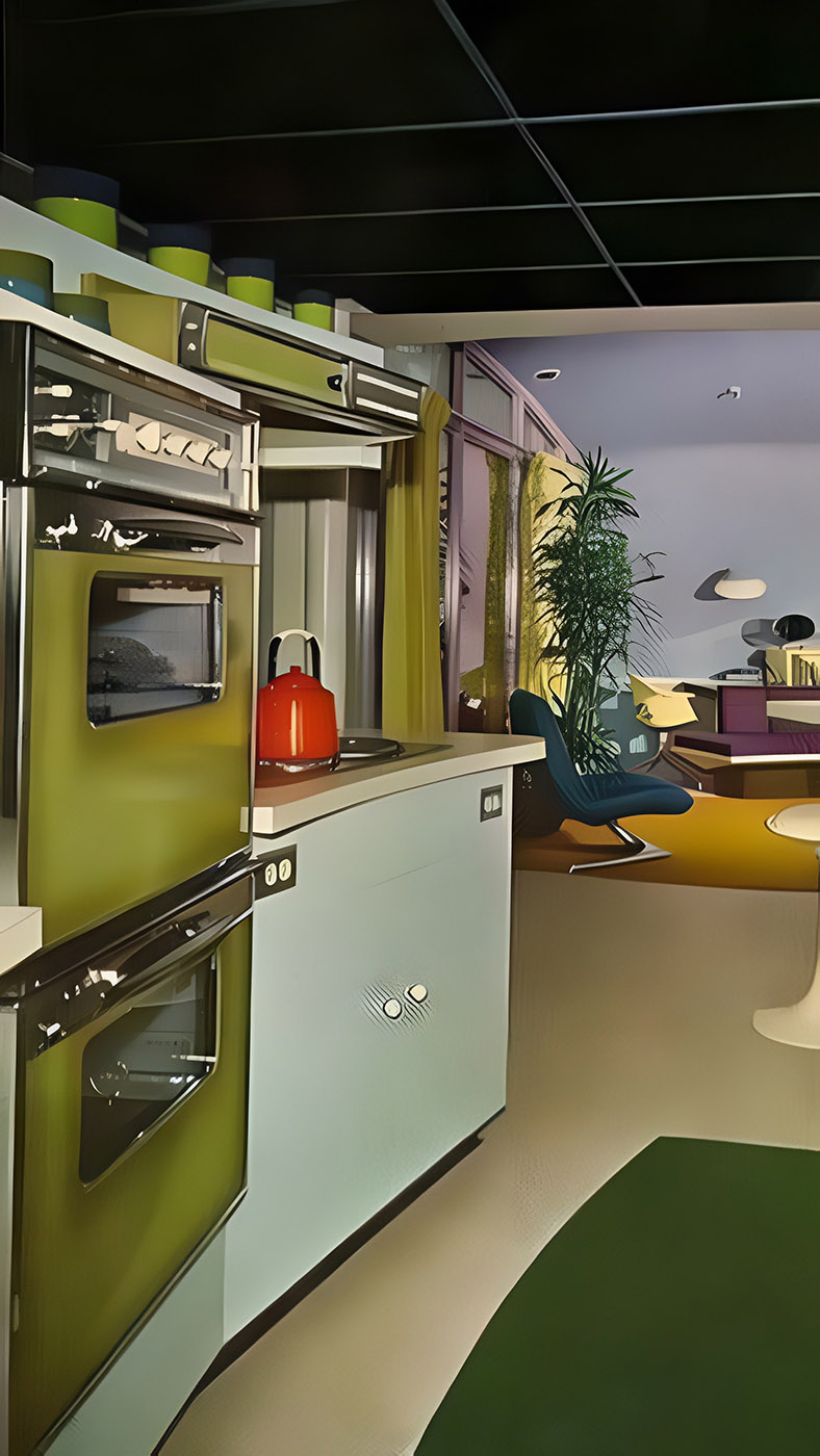 Maison du futur années 50