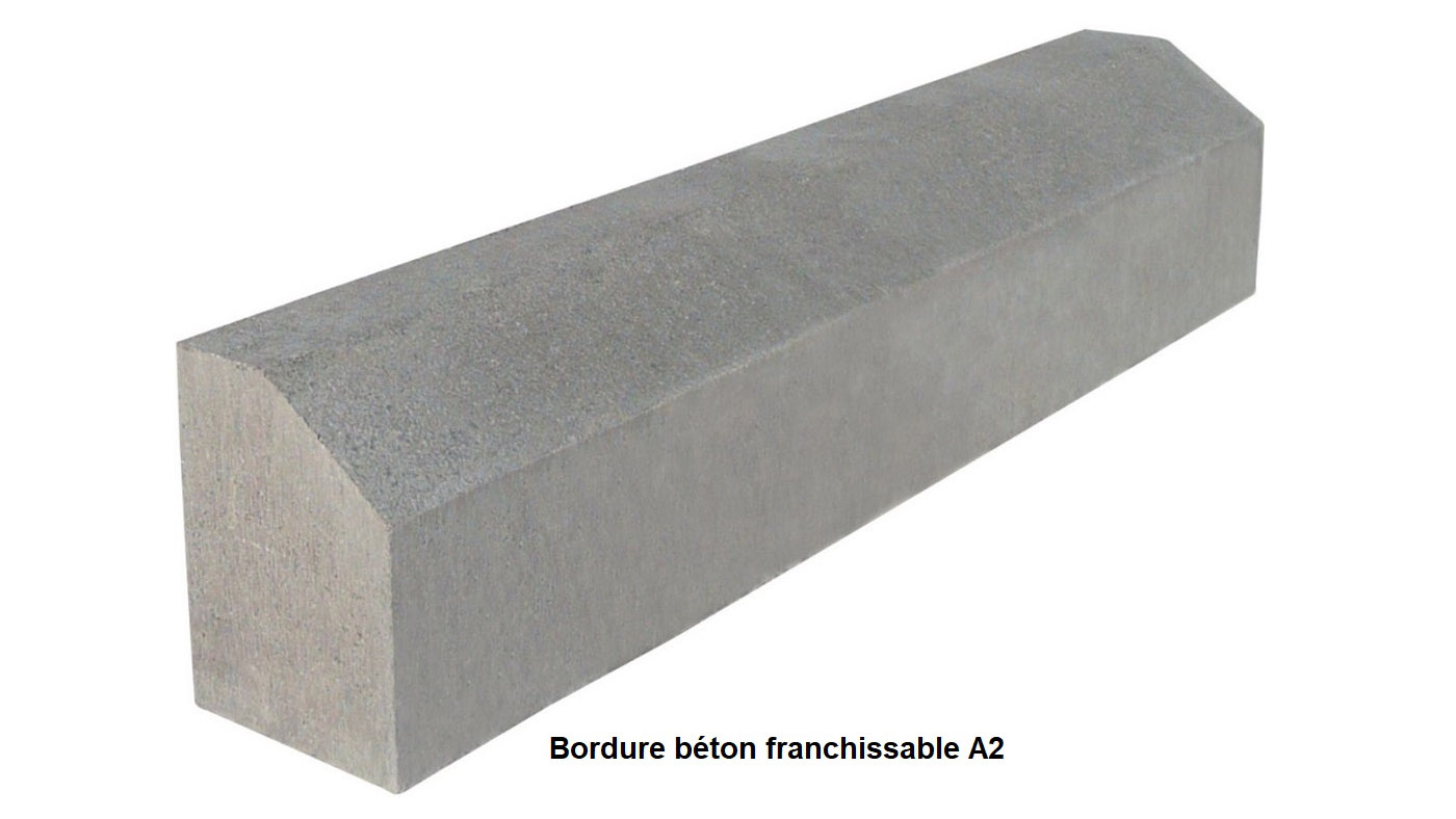 Bordure béton A2