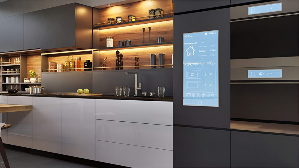 Retour vers le futur Cuisine connectée