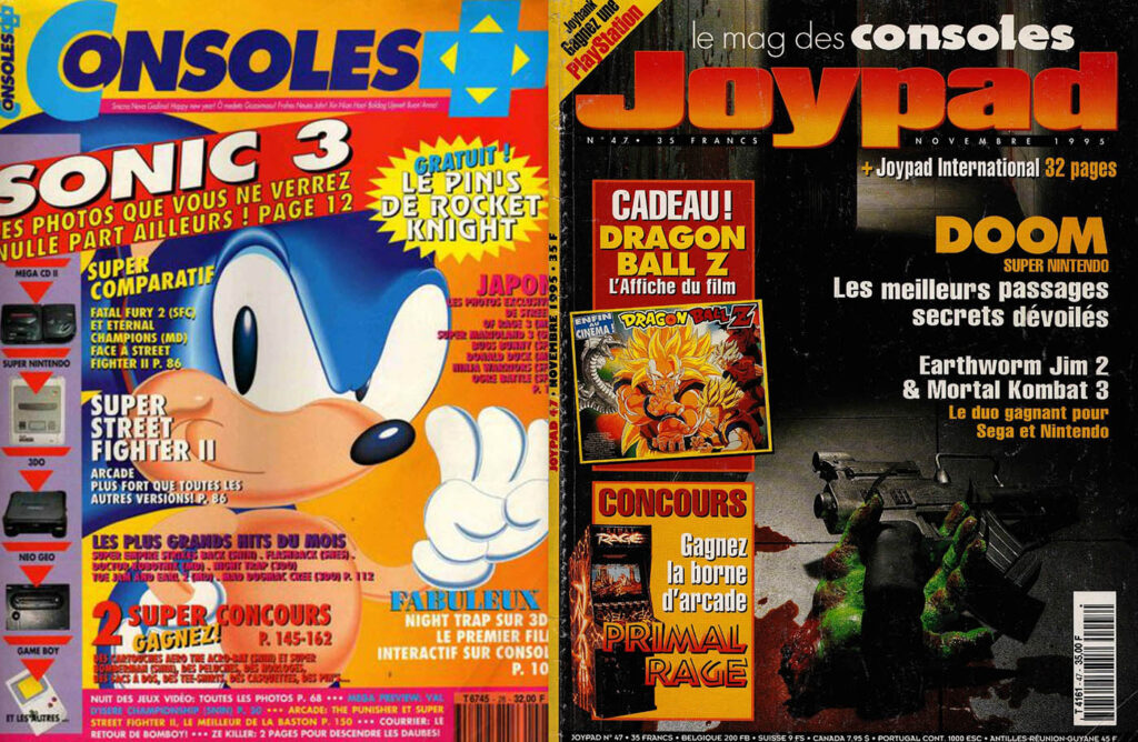 Magazines jeux vidéo rétro