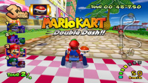 Lire la suite à propos de l’article Mario Kart Double Dash!! en HD. [PC / émulation.]
