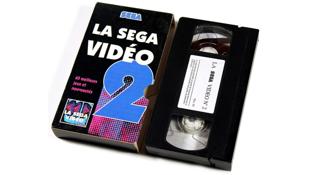 VHS promotionnelle SEGA