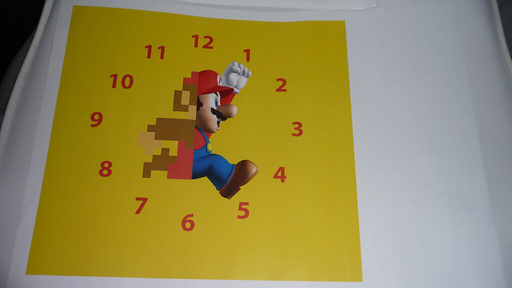 Horloge Super Mario