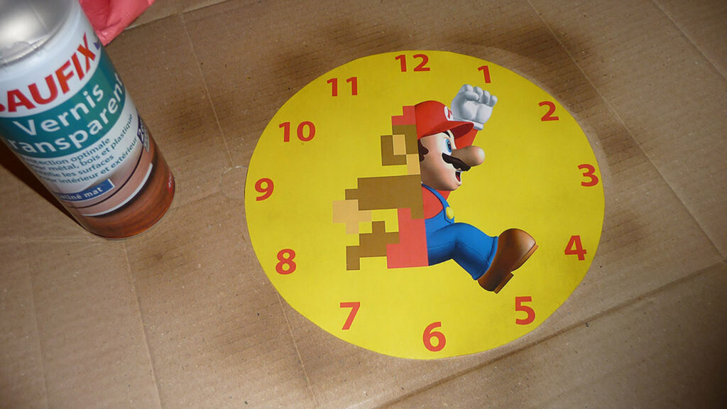 Horloge Super Mario