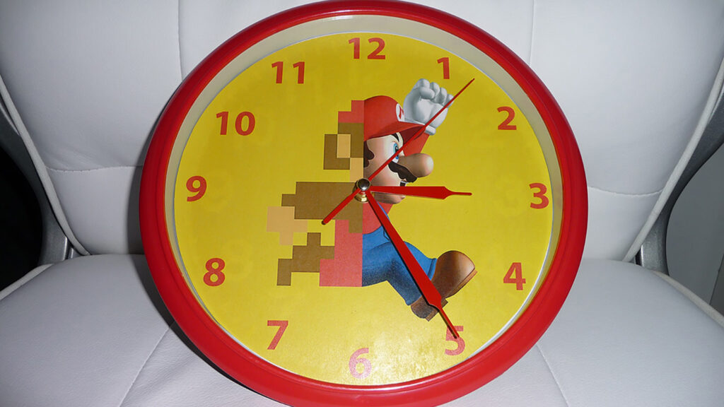 Horloge Super Mario