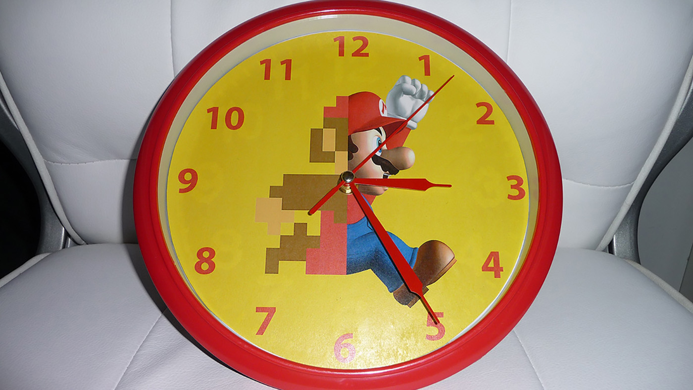 Horloge Super Mario