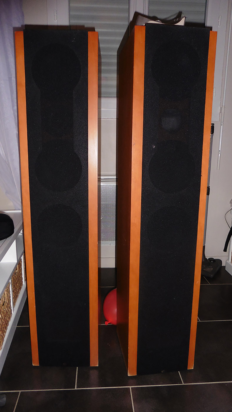 Rénovation d'enceintes Triangle ZAYS