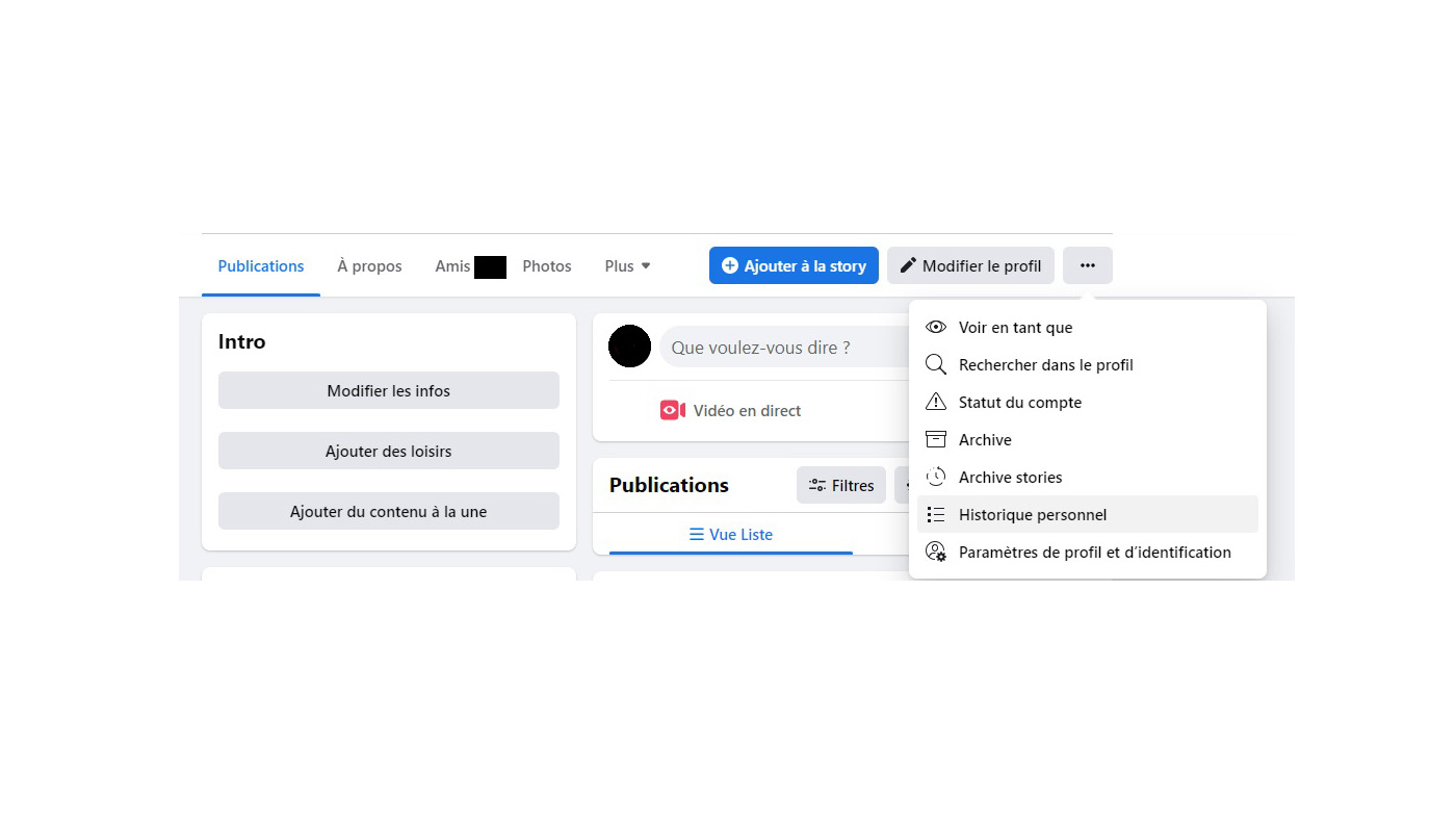 Supprimer ses données de Facebook