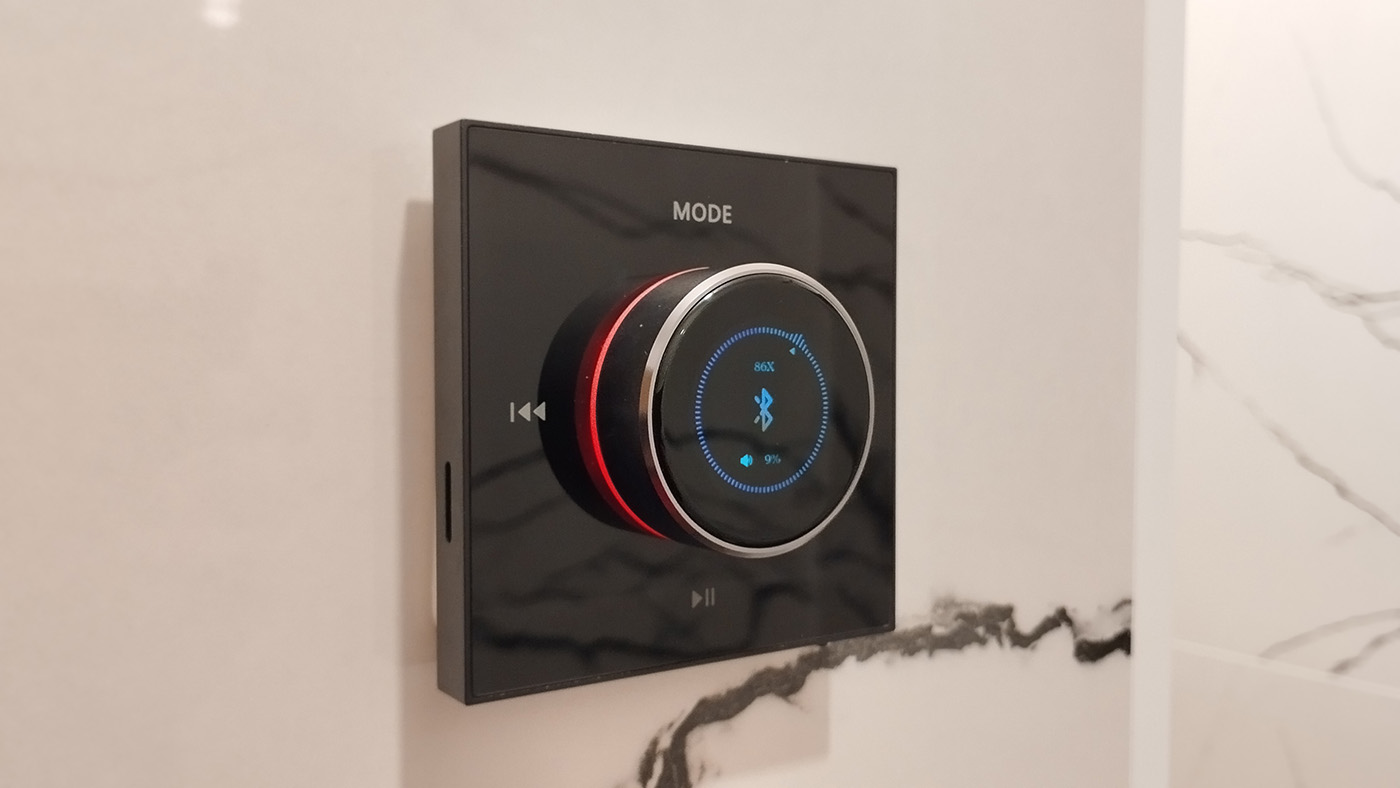 Amplificateur audio mural