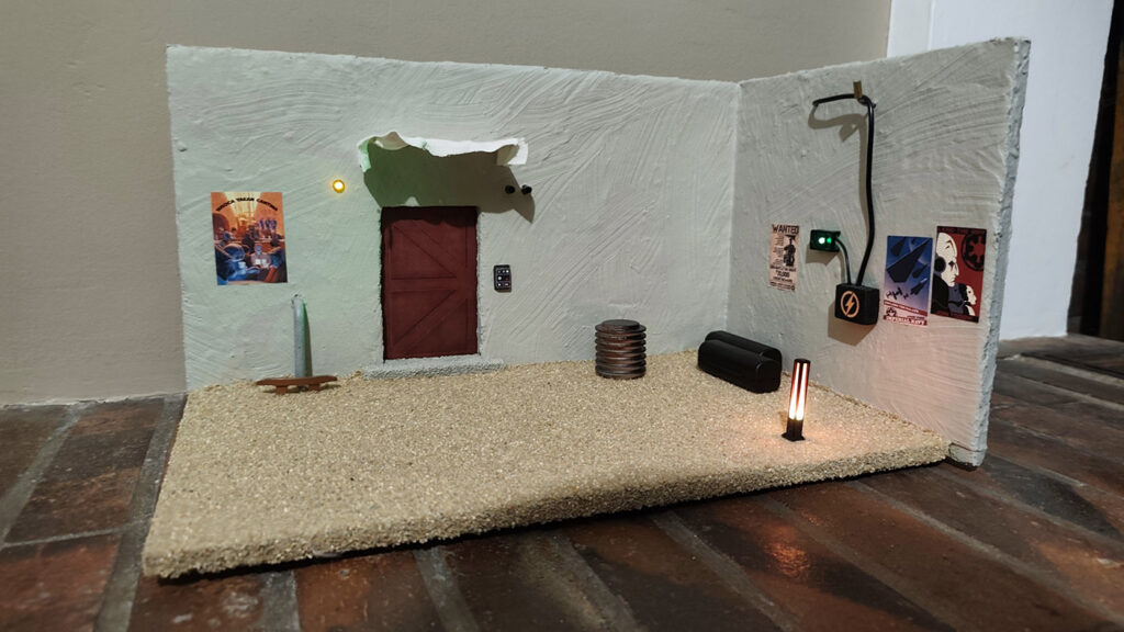 Diorama Star Wars Mandalorien