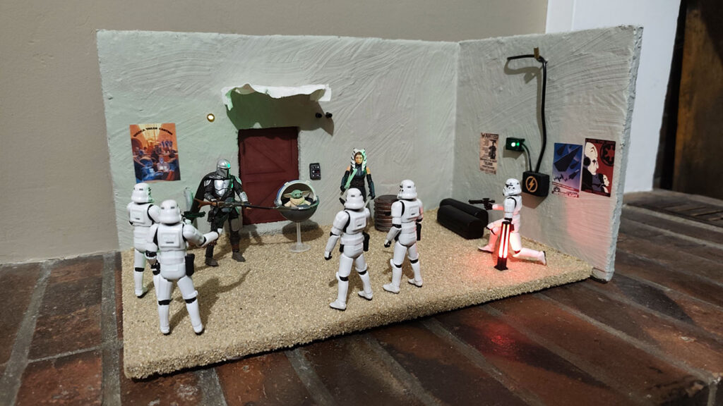 Diorama Star Wars Mandalorien