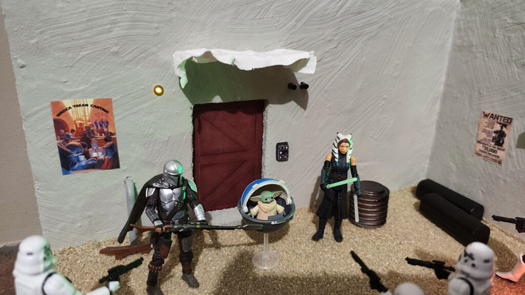 Diorama Star Wars Mandalorien
