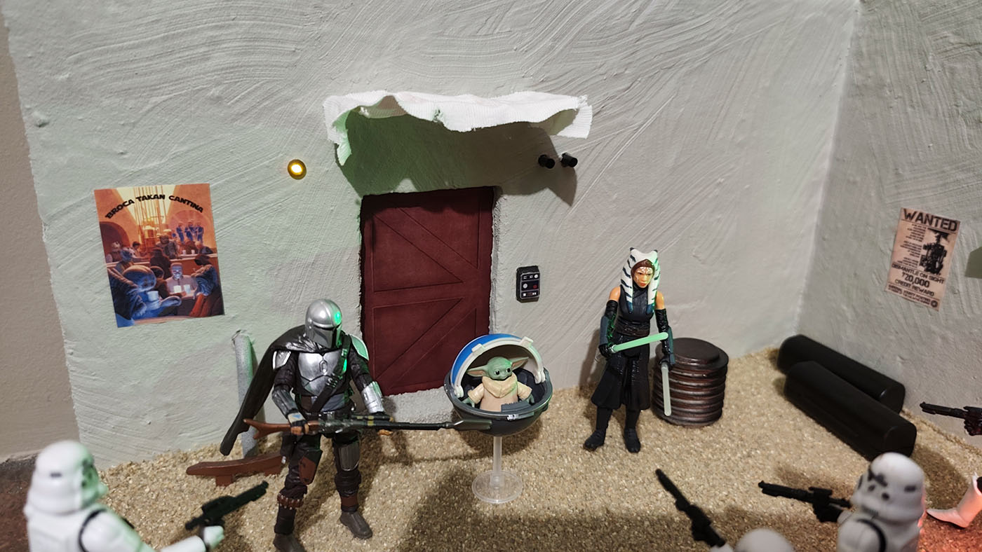 Diorama Star Wars Mandalorien