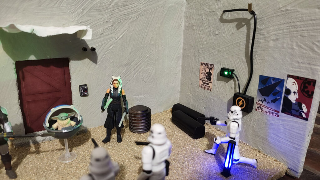 Diorama Star Wars Mandalorien