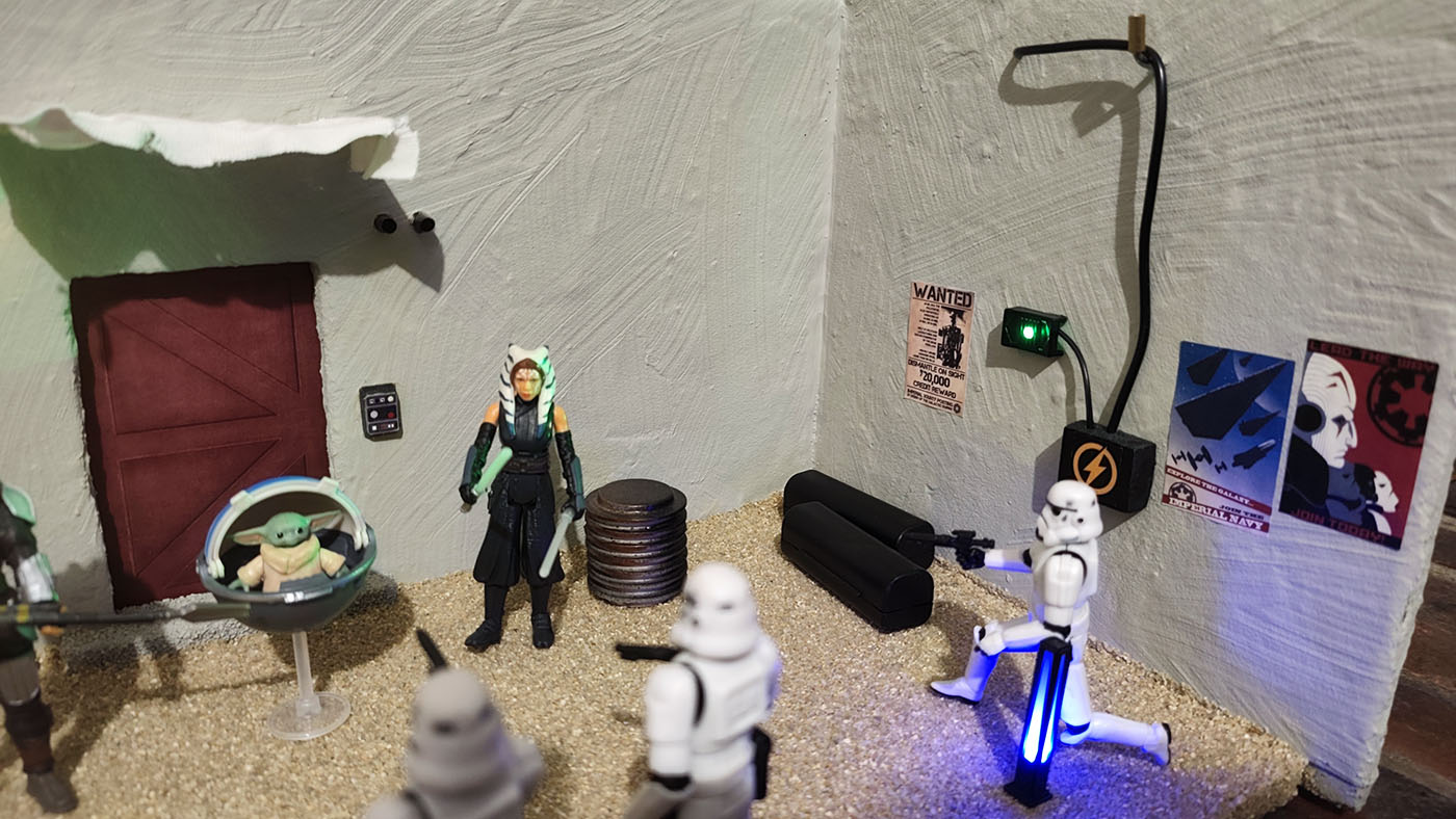 Diorama Star Wars Mandalorien