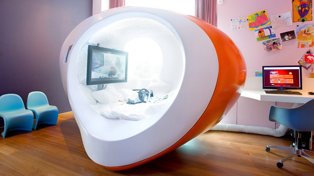 Maison de demain Maison du futur années 2000