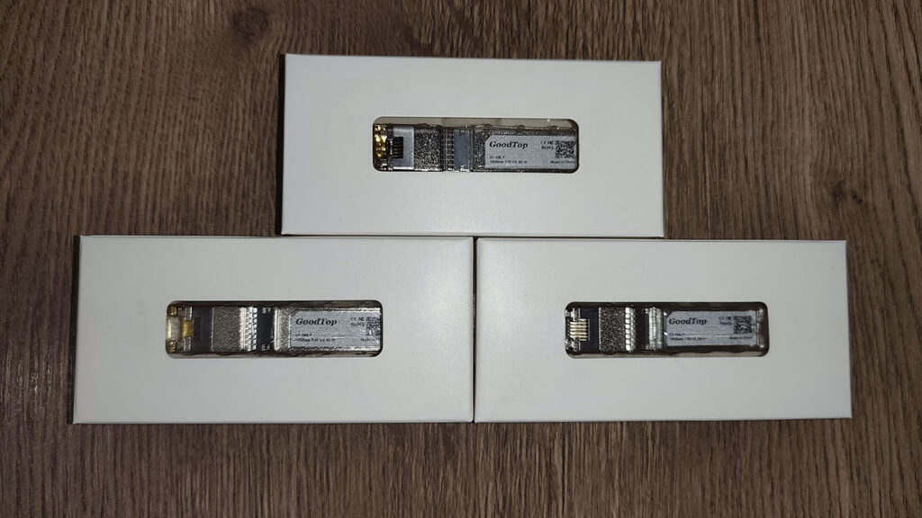 Emballage SFP +