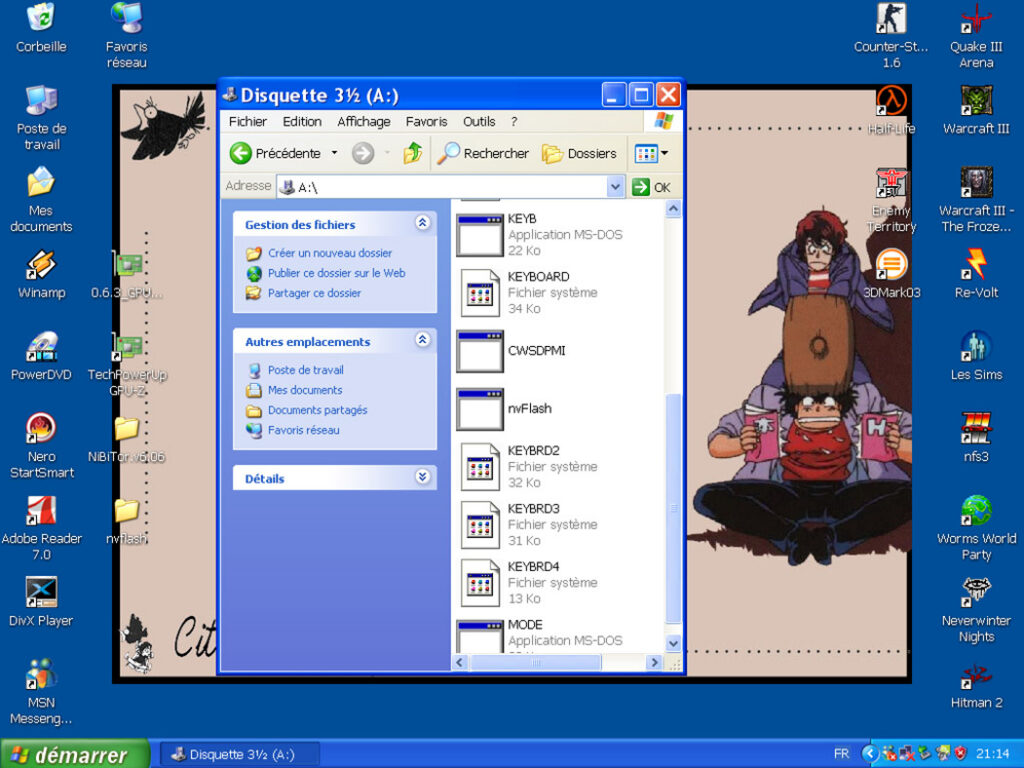 Bios carte graphique Geforce FX 5700LE