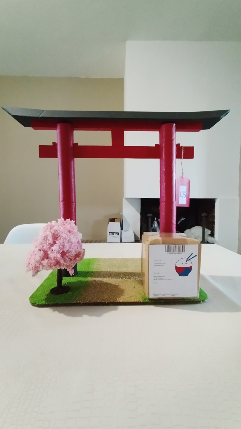 Calendrier de l'Avent Torii japonais 2024